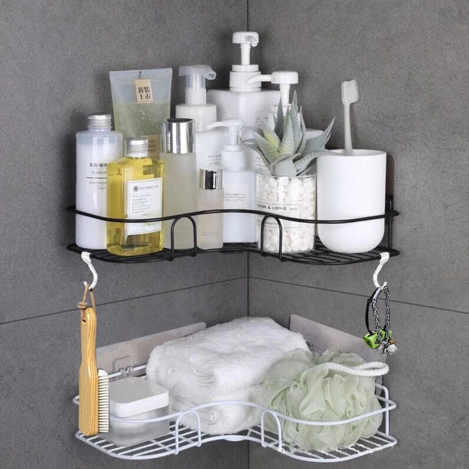 Bathroom Corner Rack