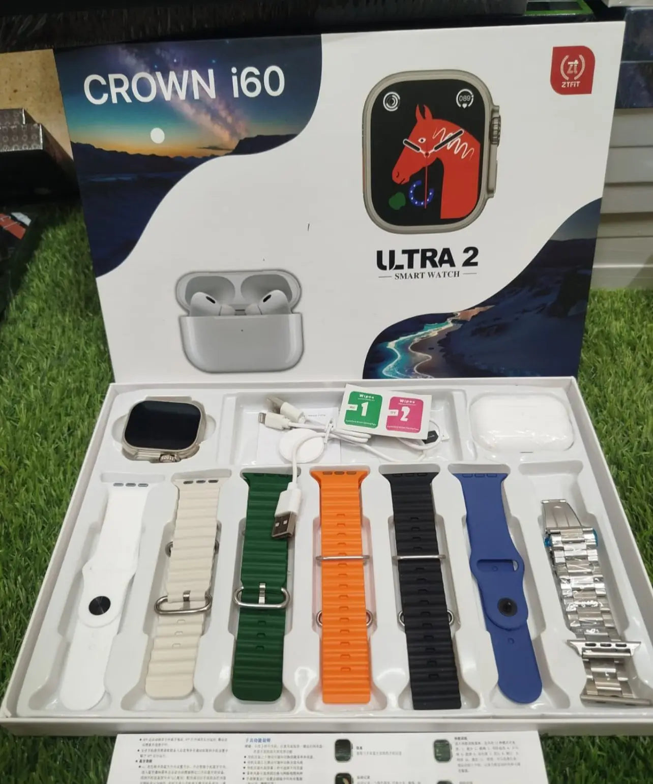 Crown i60 7in1 Ultra With Earbuds