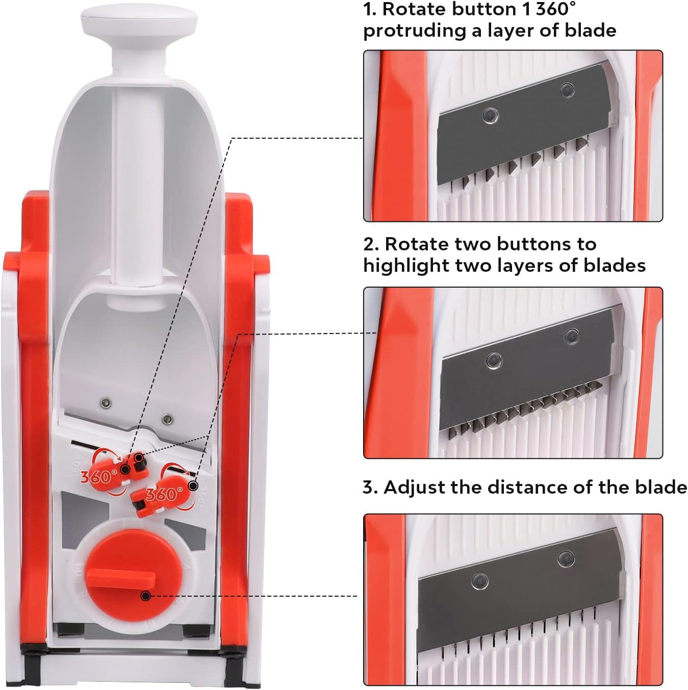 Mandoline Slicer for Kitchen