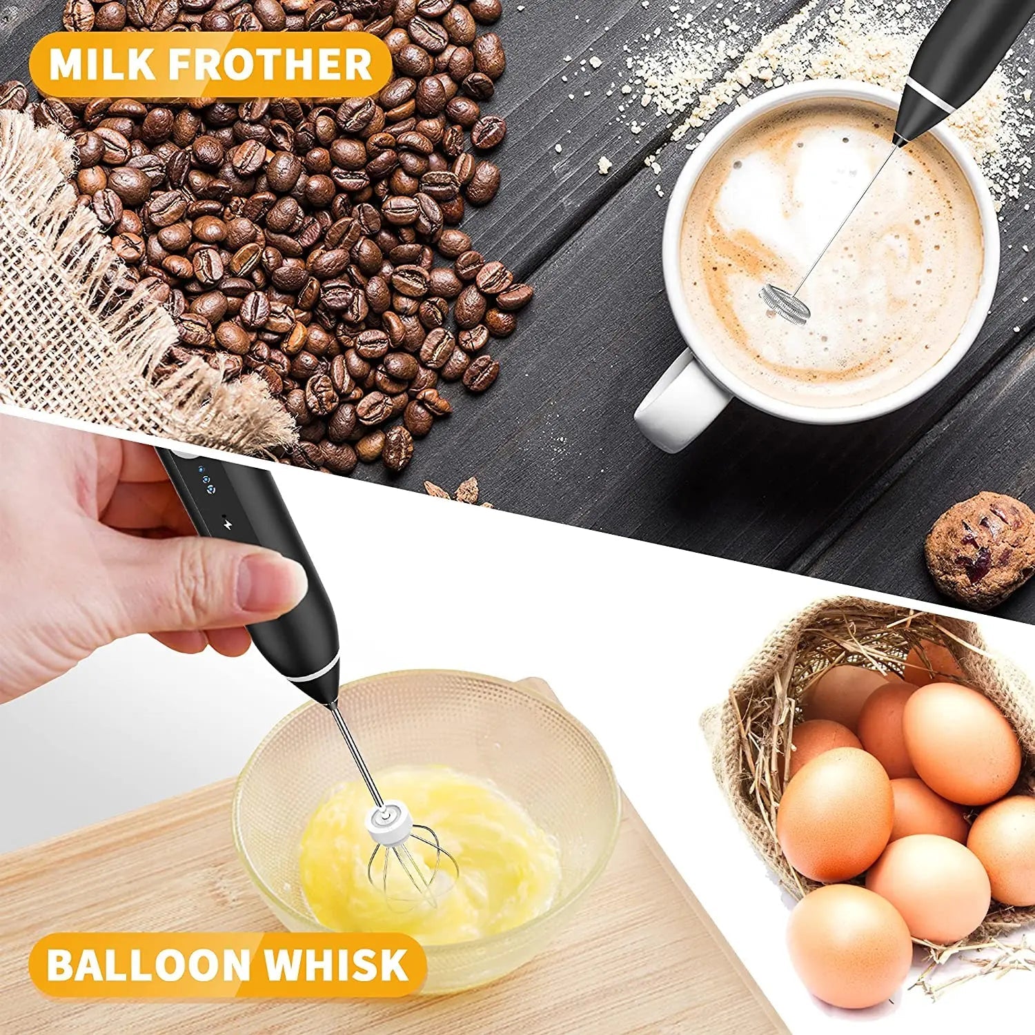 Electric Egg & Coffee Beater