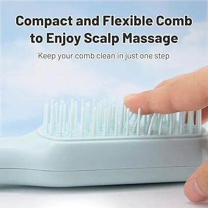 Self-Cleaning Anti-Static Hair Brush