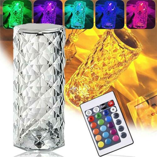 Crystal Lamp Rose Light Diamond Lamp
