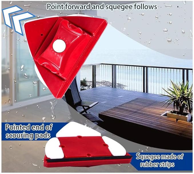 Magnetic Window Glass Cleaner