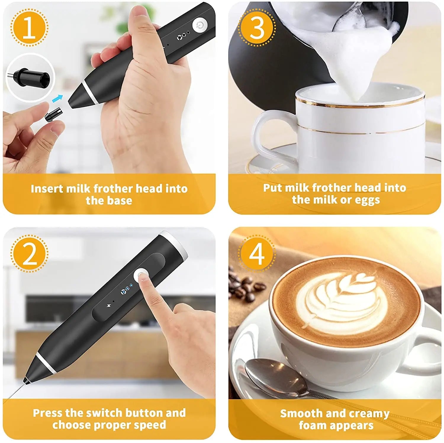 Electric Egg & Coffee Beater