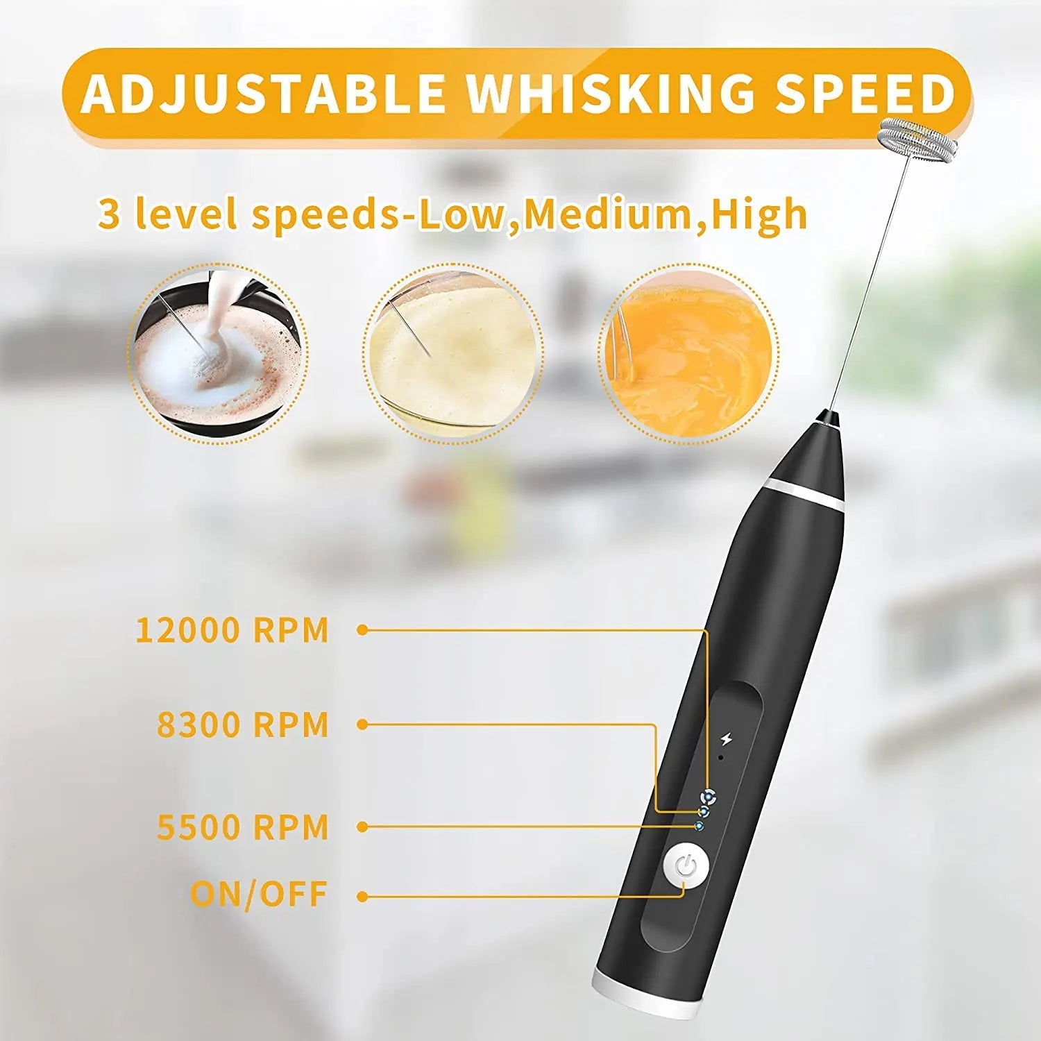 Electric Egg & Coffee Beater