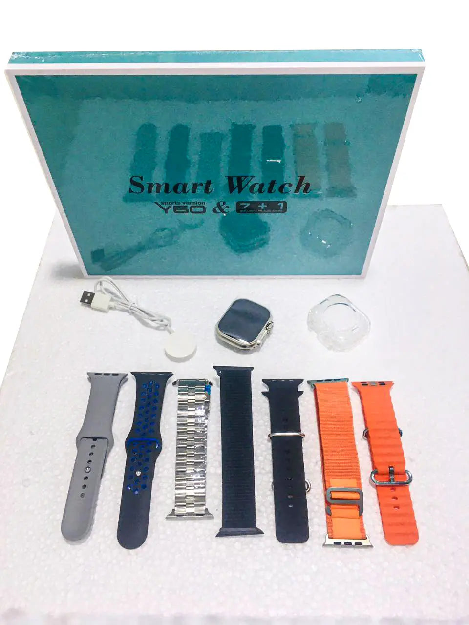 Y60 7 in 1 Ultra Smart Watch