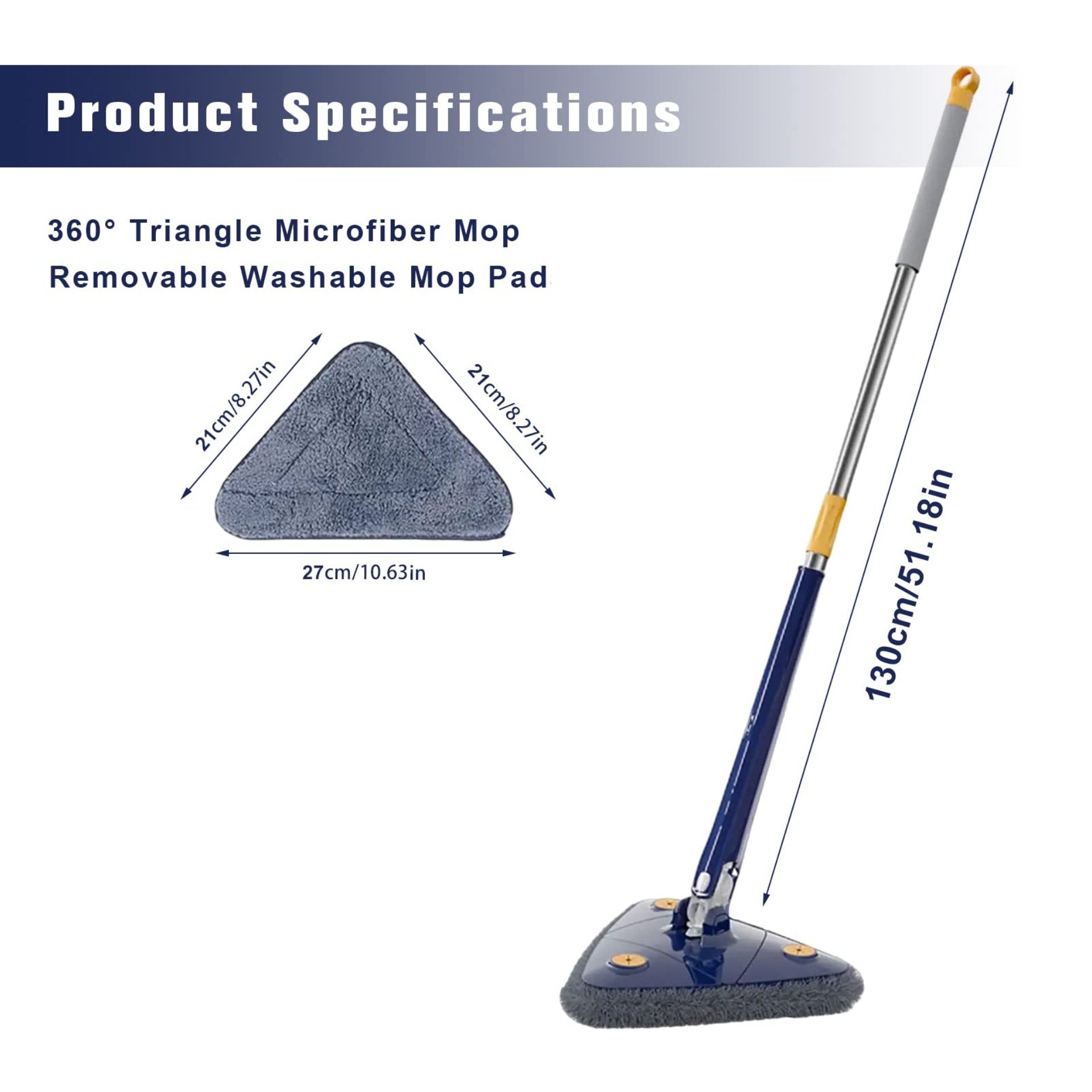 Triangle Twister Mop 360° Rotating