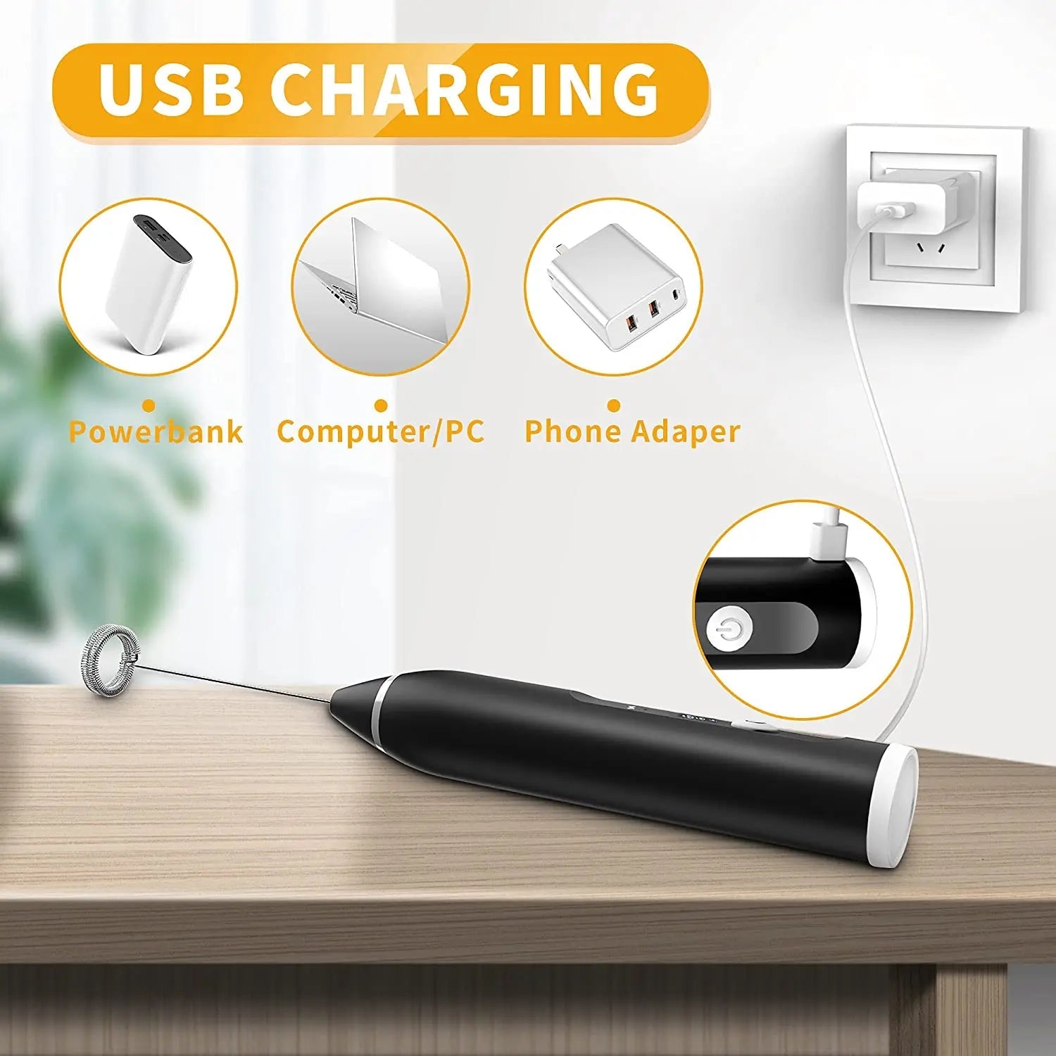 Electric Egg & Coffee Beater