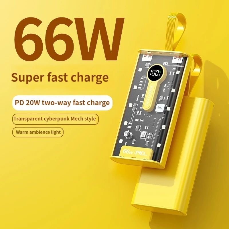 Transparent  20000mAh Power Bank